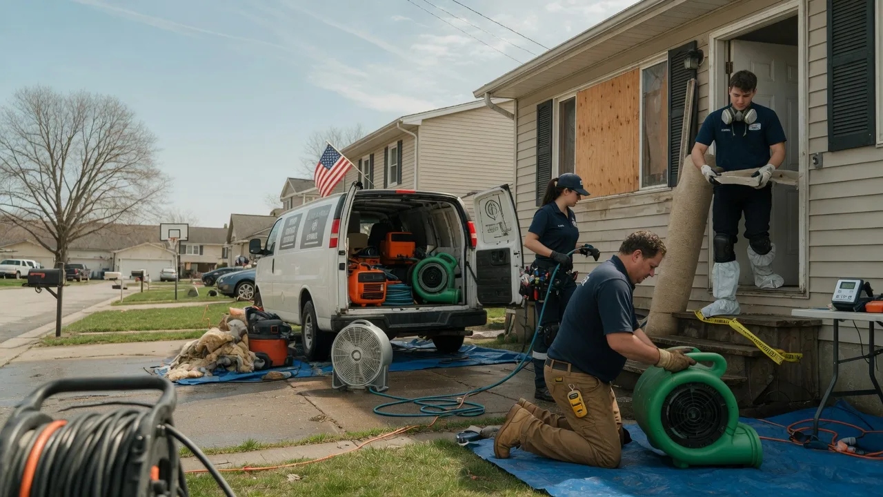 Water Damage Restoration in Pungoteague, VA near me